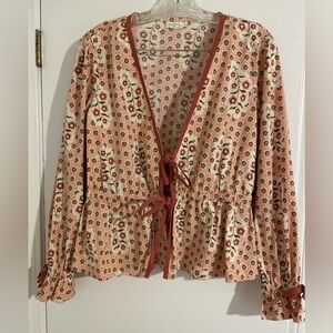 Spartina  Bohemia style top with ties